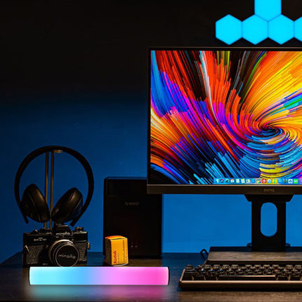 5V Graffiti Wifi Model 3W RGB Atmosphere Desk Lamp - 3W 128LM USB-Powered Mood Lighting.