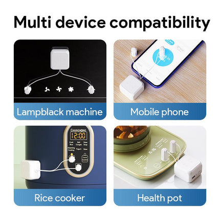 Touchscreen Finger Robot - Dual-Control Bluetooth Smart Screen Clicker with Timer.