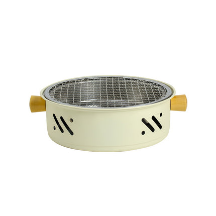 Portable 28cm Stainless Steel Barbecue and Tea Furnace.