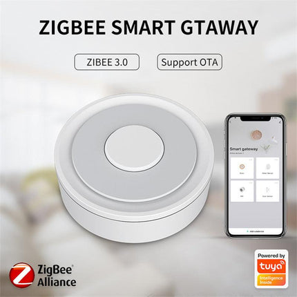 Apple HomeKit Compatible Dual-Mode Wired Tuya Zigbee Gateway.