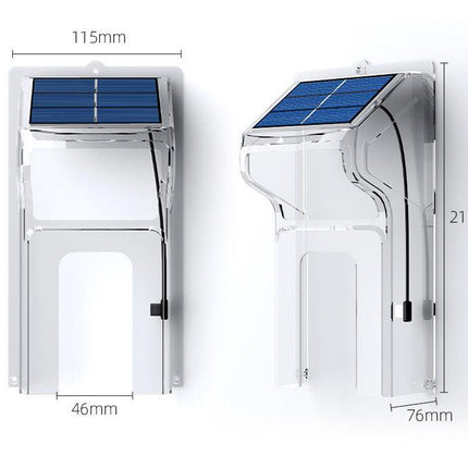Transparent Rain Cover + Doorbell Combination HD Wireless Video Doorbell with Long-Lasting Battery.