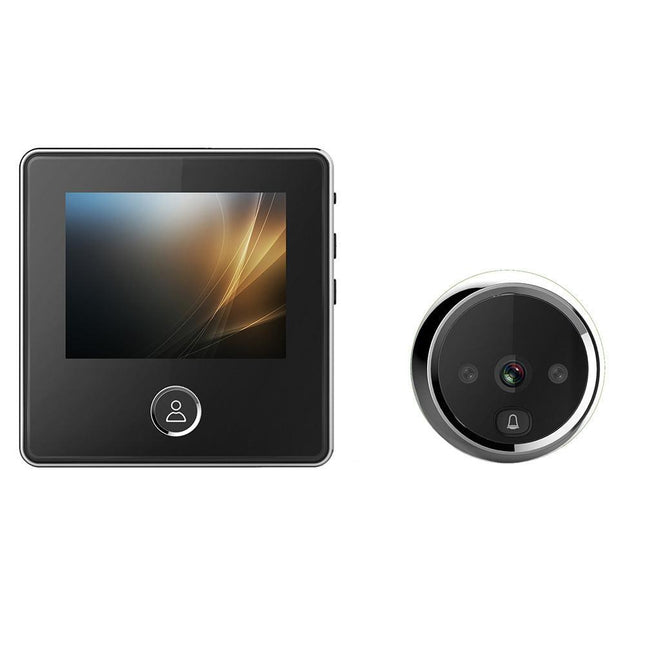 HD 2.8-Inch Wireless Smart Video Doorbell with Built-In Memory.