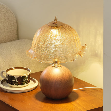 Three-colour Changing Light French-Inspired Bedside Lamp - Modern Minimalist Warm Light.
