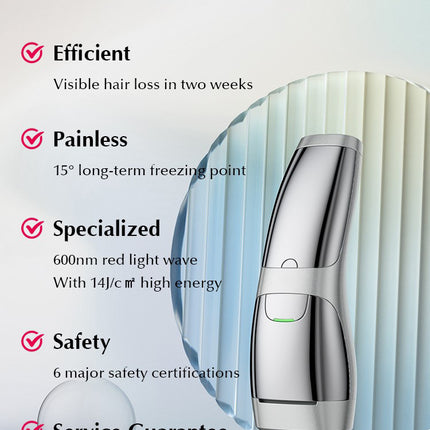 IPL Freezing Point Hair Removal Device with Sapphire Head - 120W.