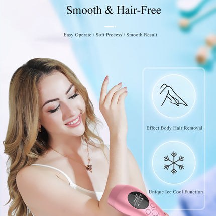 Green Light Spot Beauty Hair Removal Device - Smooth Skin Solution.