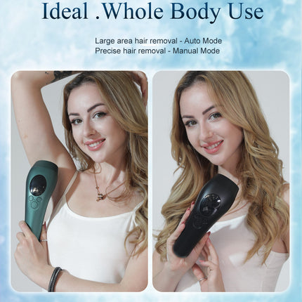 Green Light Spot Beauty Hair Removal Device - Smooth Skin Solution.