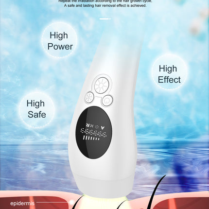 Green Light Spot Beauty Hair Removal Device - Smooth Skin Solution.