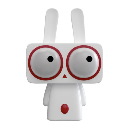 Round Eyes Cute Bobi Rabbit LED Night Light for Kids - USB Rechargeable.