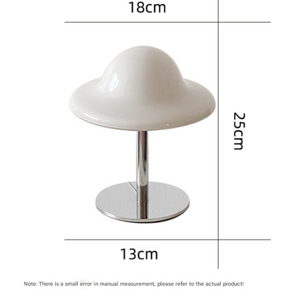 25cm Heart Egg Tart Table Lamp with Adjustable Color and Brightness.