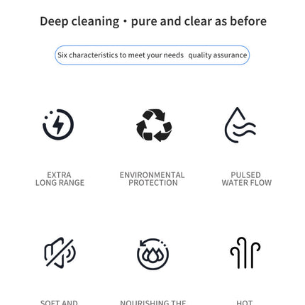 Automatic Electric Ear Wax Removal & Irrigation System - 5 Modes, USB-C, Hot Air Drying(white).