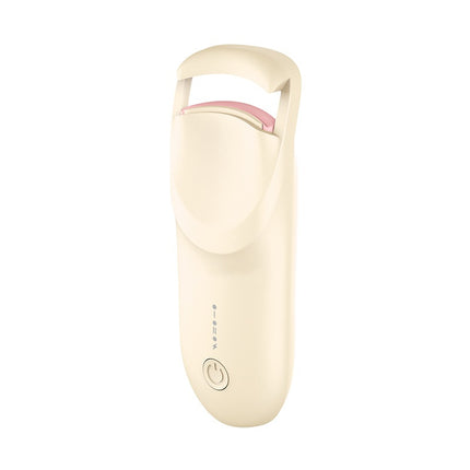 Electric Heated Eyelash Curler - USB-C Rechargeable, Fast Heating, Long-Lasting Curl(Apricot).