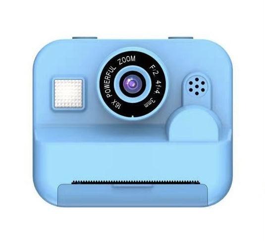 Instant Print Camera - 48MP Dual Lens, 2.4" IPS Screen, Thermal Printing(blue).