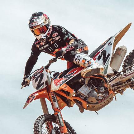 Professional Motocross & Ski Goggles - HiPER Lens, TPU Frame(Black frame with yellow belt and gold lens).