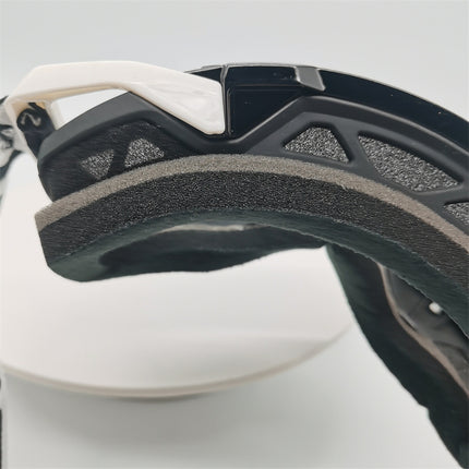 Performance Motocross & Off-Road Goggles - Increased Impact Protection with Lens Lock System(Orange frame transparent film).