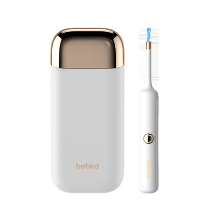 Smart Visual Ear Cleaner with HD Endoscope & Precision Tweezers - Safe for Adults & Children(white).