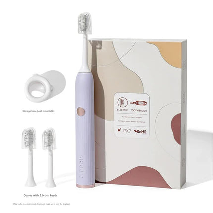 Advanced Sonic Electric Toothbrush - 8 Modes, Long Battery Life (300 Days Standby), Gentle & Effective Cleaning(Purple).