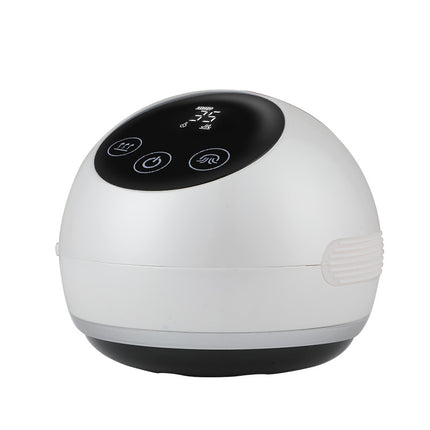 Smart Electric Cupping & Gua Sha Massager with Red Light Therapy & Magnetic Stones - 5 Levels, Rechargeable(white).