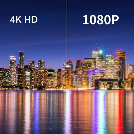 Ultra HD 4K Dual Lens Digital Camera - 44MP, 4X Zoom, 2.4" Screen, Complete with 64GB Card (pink).