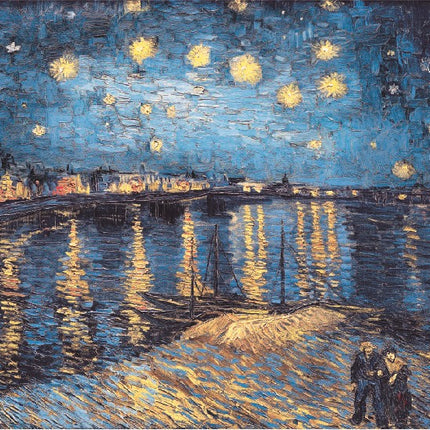 Star night on the Rona River - puzzle.