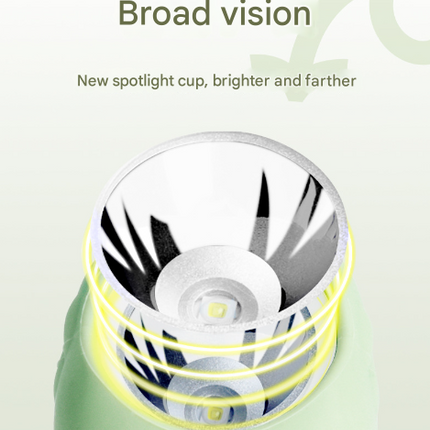 Brown Adorable Dog Silicone LED Flashlight for Kids - USB Rechargeable, Dimmable Brightness, Portable Night Light.