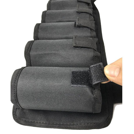 Black Ultimate 12-Can Beverage Carrier Vest - Hands-Free Outdoor Party Backpack.
