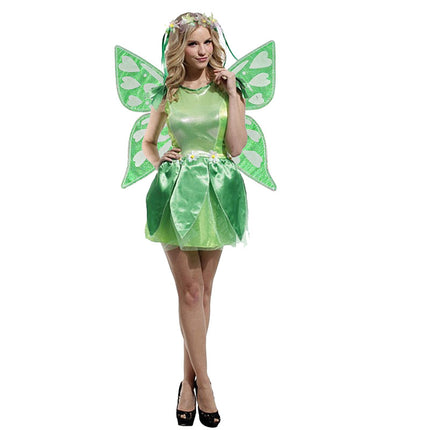 White Sparkling Fairy Wings - Lightweight Glitter Butterfly Costume Accessory for Kids & Adults.
