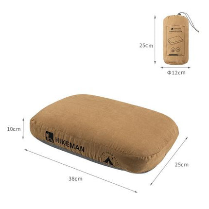 Green Reversible Memory Foam Travel Pillow - All-Season Comfort Neck Support for Deep Sleep & Portability.