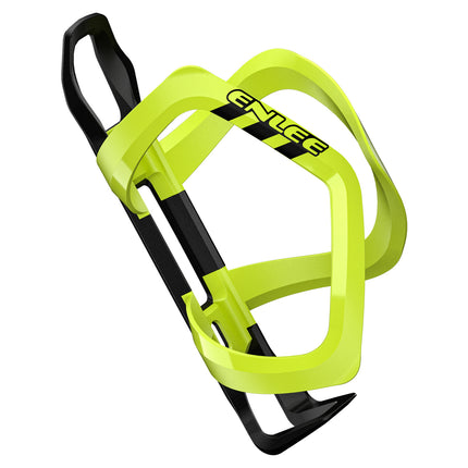 Fluorescent Yellow Ultra Lightweight Road & Mountain Bike Water Bottle Cage - 39g Polycarbonate + Glass Fiber, Fits Most Bottles.