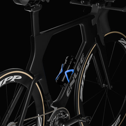 Blue Ultra Lightweight Road & Mountain Bike Water Bottle Cage - 39g Polycarbonate + Glass Fiber, Fits Most Bottles.