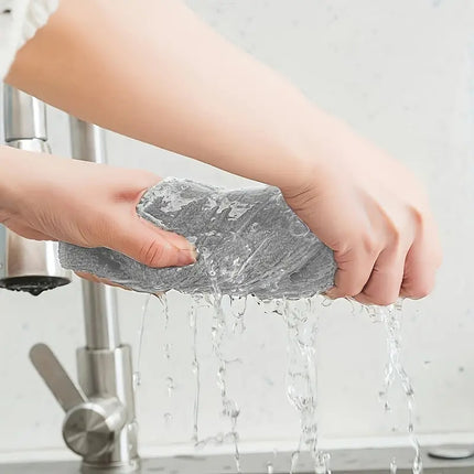 Grey Premium All-Purpose Microfiber Cleaning Cloths (20-Pack) - Ultra Absorbent Grey Towels for Car, Kitchen & Home.
