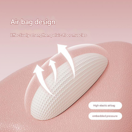 Pink Ergonomic Pelvic Floor Strengthener - Inner Thigh & Hip Trainer for Men and Women(Non-electric).