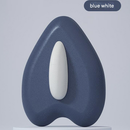 Blue White Ergonomic Pelvic Floor Strengthener - Inner Thigh & Hip Trainer for Men and Women(Non-electric).