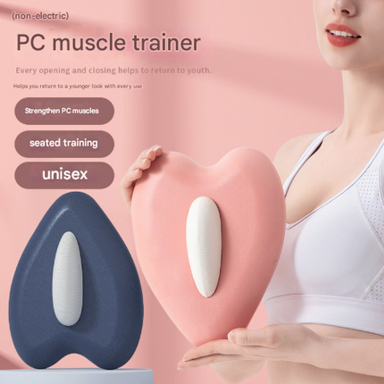 Blue White Ergonomic Pelvic Floor Strengthener - Inner Thigh & Hip Trainer for Men and Women(Non-electric).