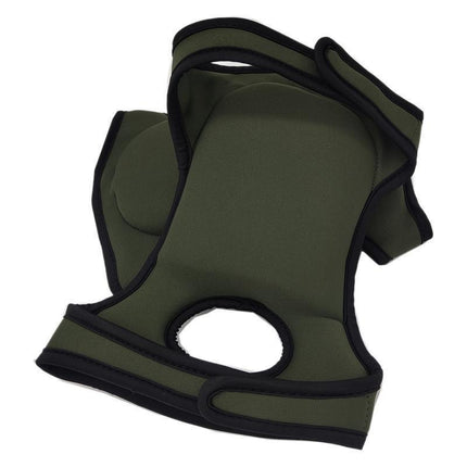 Purple Adjustable Gardening Knee Pads - Comfortable Neoprene Knee Protectors for Weeding & Outdoor Work.