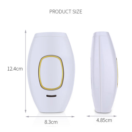 Advanced IPL 881 Laser Hair Removal Device - Sleek Home Use Electric Depilator for Women.
