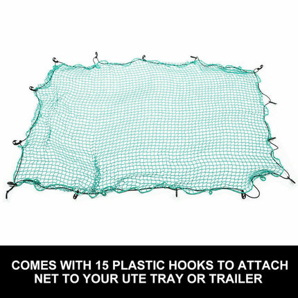 2.5*3.5m Heavy-Duty Cargo Net for Trailers & Trucks - Cross-Border Secure Cover.