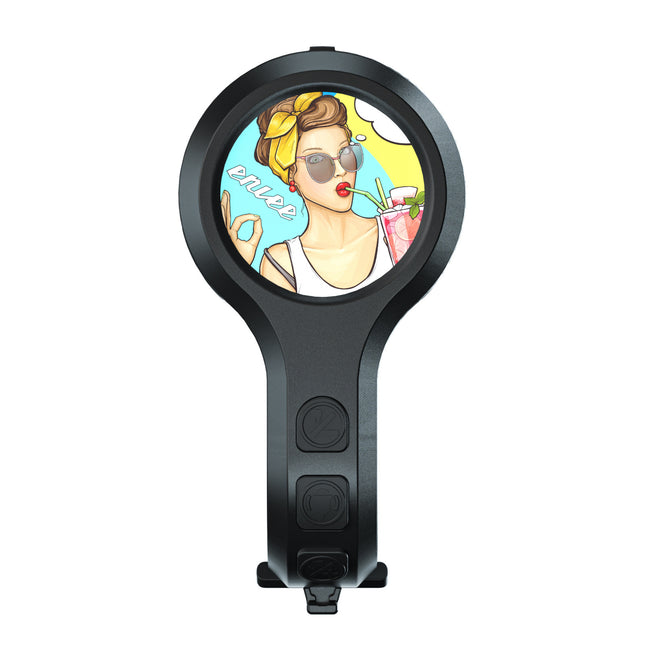 Drinking Girl Super Loud 2-Piece Bicycle Horn Set - Durable Alarm Bell for Mountain & Road Bikes.