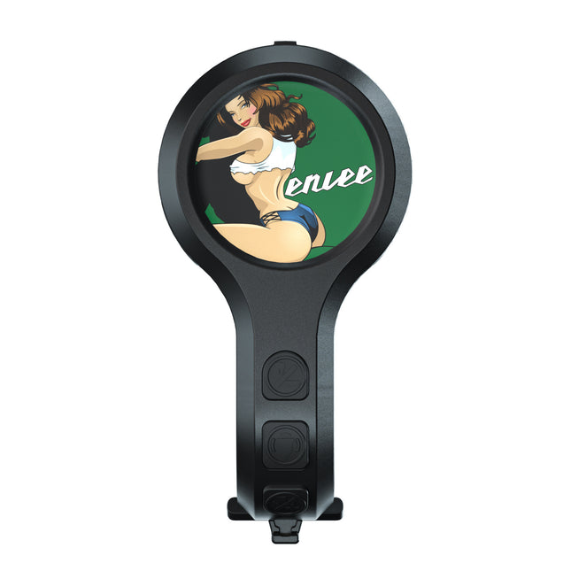 Sexy Woman Super Loud 2-Piece Bicycle Horn Set - Durable Alarm Bell for Mountain & Road Bikes.