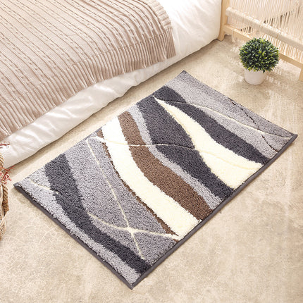 Bathroom Mat - Super Absorbent Non-Slip Rug (40x60cm), Toilet Floor Mat for Bathroom/Bedroom/Entryway.