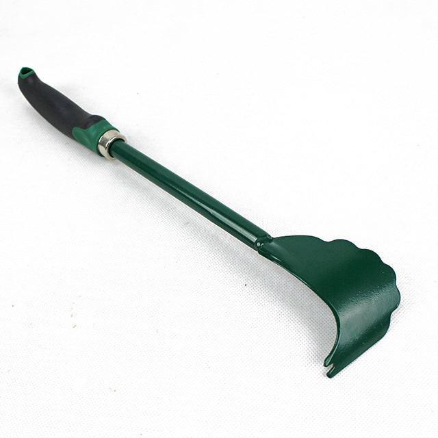 Heavy-Duty Lawn Mower Deck Scraper - Long Handle Garden Tool Cleaner for Blades & Yard Equipment.