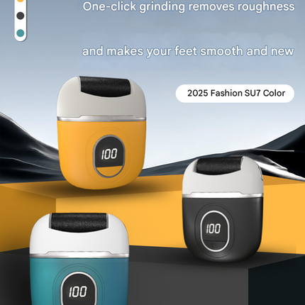 Green Smart Digital Electric Foot File - Automatic Dead Skin Remover.