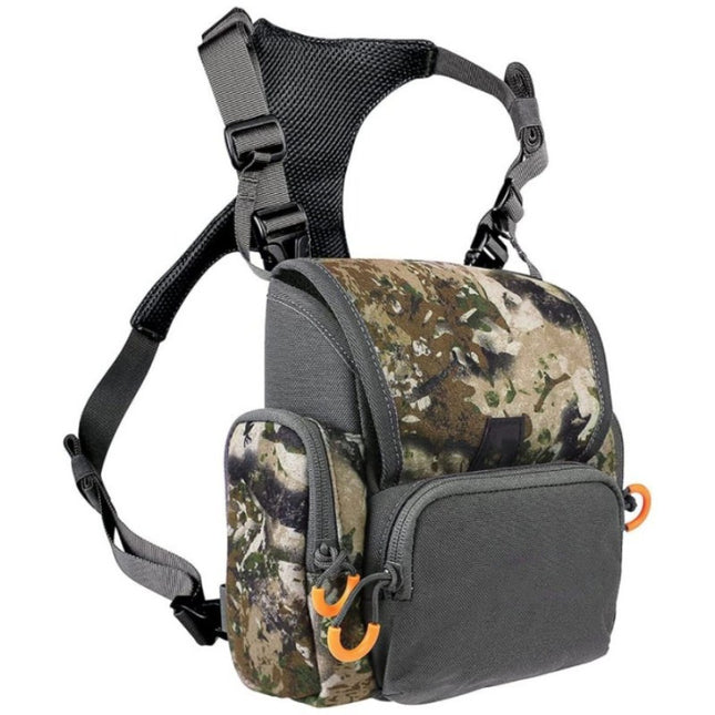 Camouflage color Hot-selling outdoor binoculars backpack - adjustable camouflage chest bag for hunting.