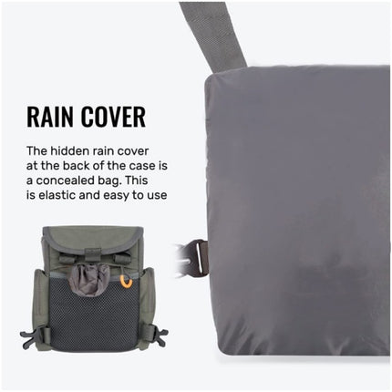 Camouflage color Hot-selling outdoor binoculars backpack - adjustable camouflage chest bag for hunting.