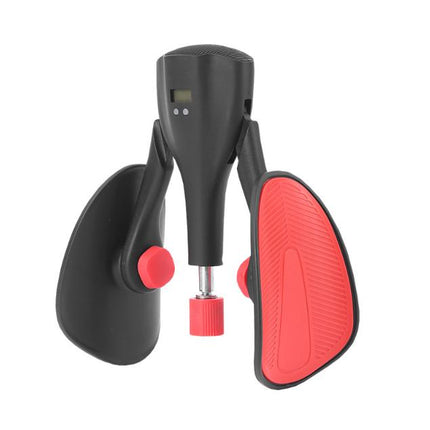Black Smart Kegel & Thigh Trainer with Digital Counter | Adjustable Resistance Pelvic Floor Strengthener for Home Workouts.