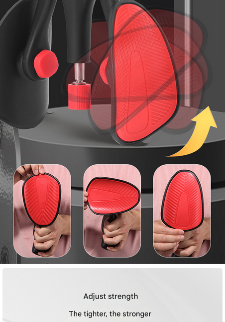 Black Smart Kegel & Thigh Trainer with Digital Counter | Adjustable Resistance Pelvic Floor Strengthener for Home Workouts.