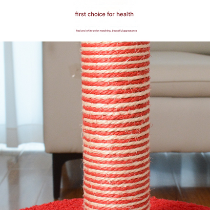 Festive Christmas Tree Cat Scratcher & Condo | 2-in-1 Sisal Post with Cozy Hideaway Bed.