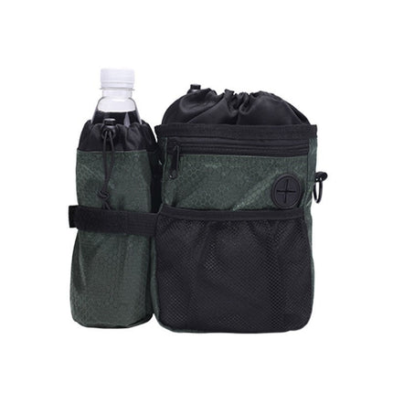 Multi-Functional Dog Training Pouch - Hands-Free Treat & Kibble Bag with Poop Bag Dispenser.
