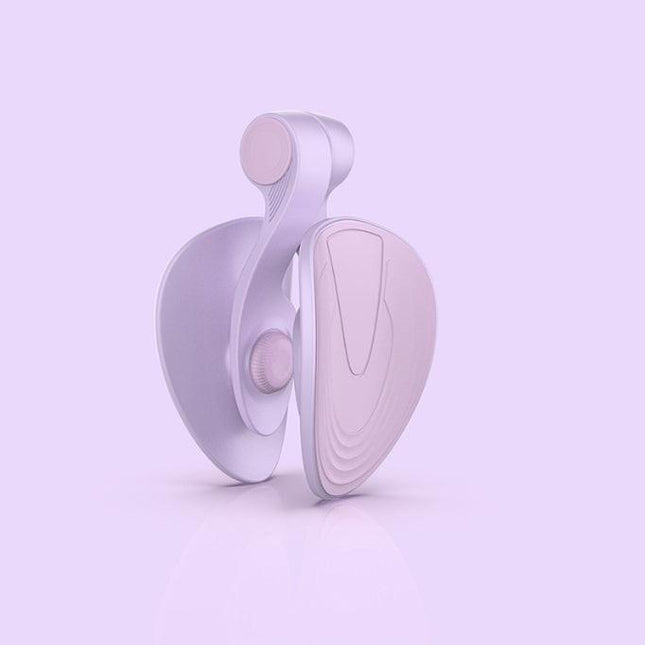 Purple Multi-functional Pelvic Floor Muscle Trainer - Postpartum Recovery and Leg Shaping Device.