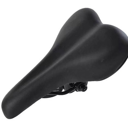 Black Mountain Bike Saddle - Comfortable and Durable Bicycle Seat for MTB and Road Bikes.
