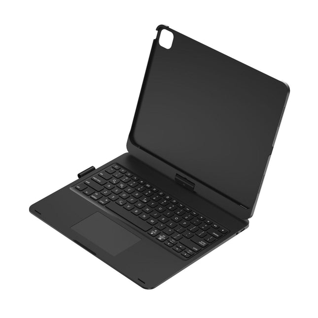 Black Magic Keyboard Case for ipad Air6/Air7 11-inch, Bluetooth Keyboard with RGB Backlight & Precision Trackpad.